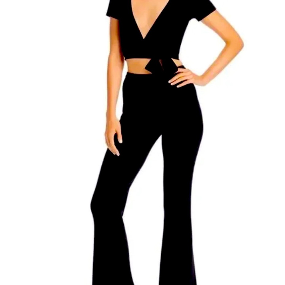Tiger Mist Crop Tod with Waist Strap.